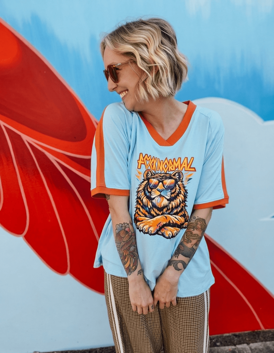 Limited Edition. Unisex Electric Roar Oversized Jersey