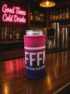 Cosmic Cat Stubby Holder on model [model:none]