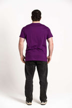 Purple :: Unisex Front Logo T-Shirt