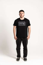 Unisex Love Front Tee Black