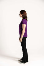 Purple :: Unisex Front Logo T-Shirt