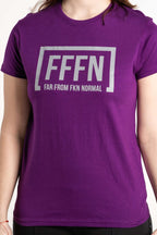 Purple :: Unisex Front Logo T-Shirt