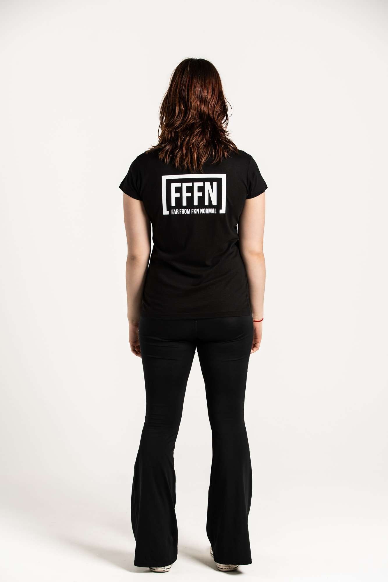 Ladies V-Neck Rear Tee