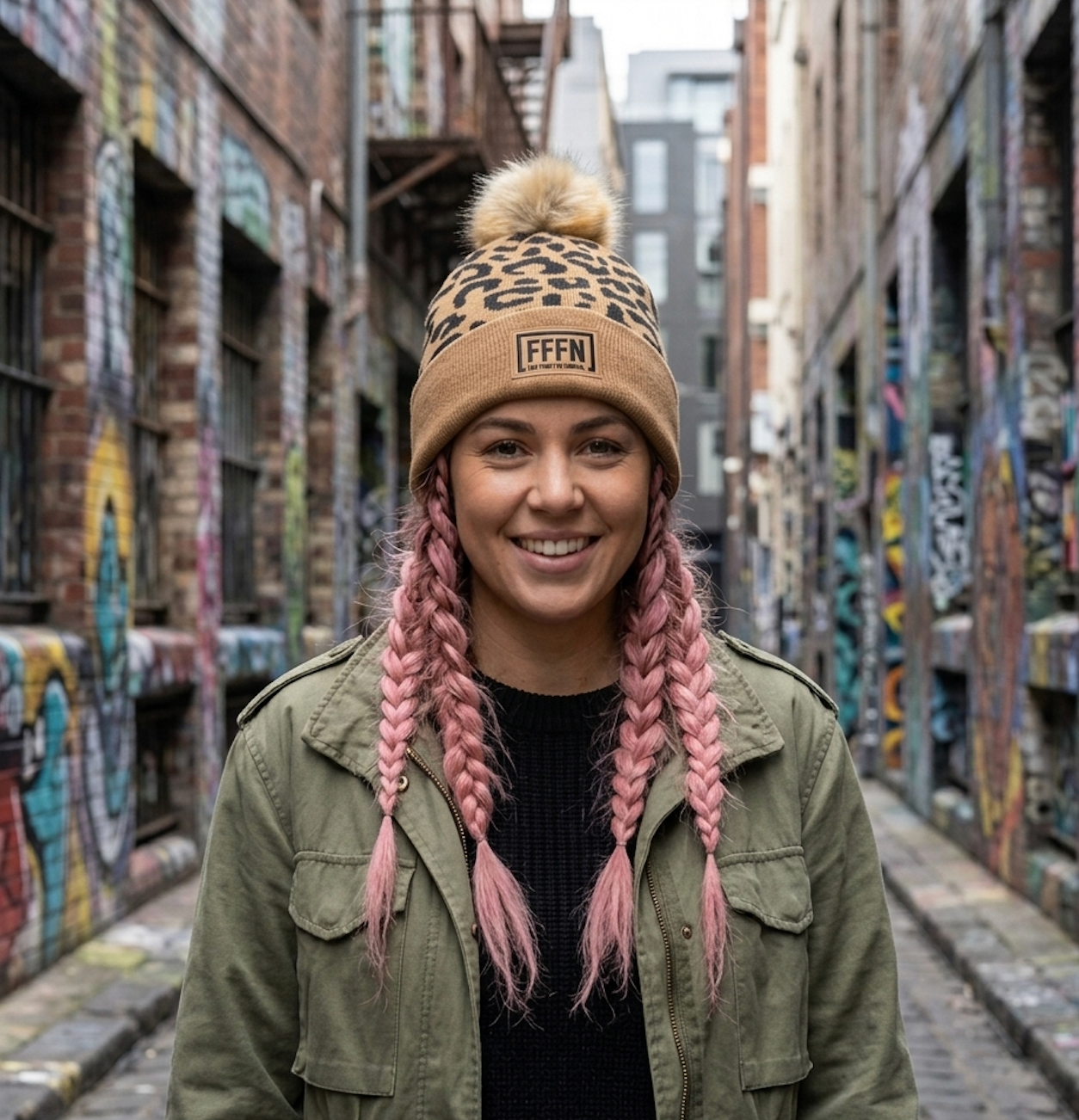 2.0 The Matriarch Beanie on model