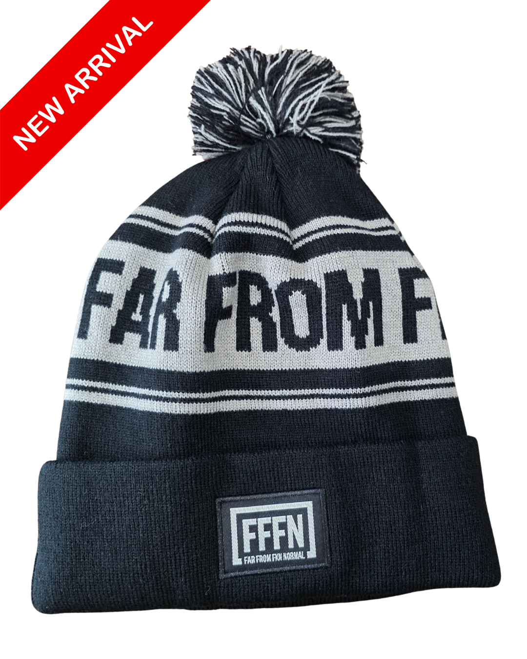 2.0 Asphalt Beanie on model