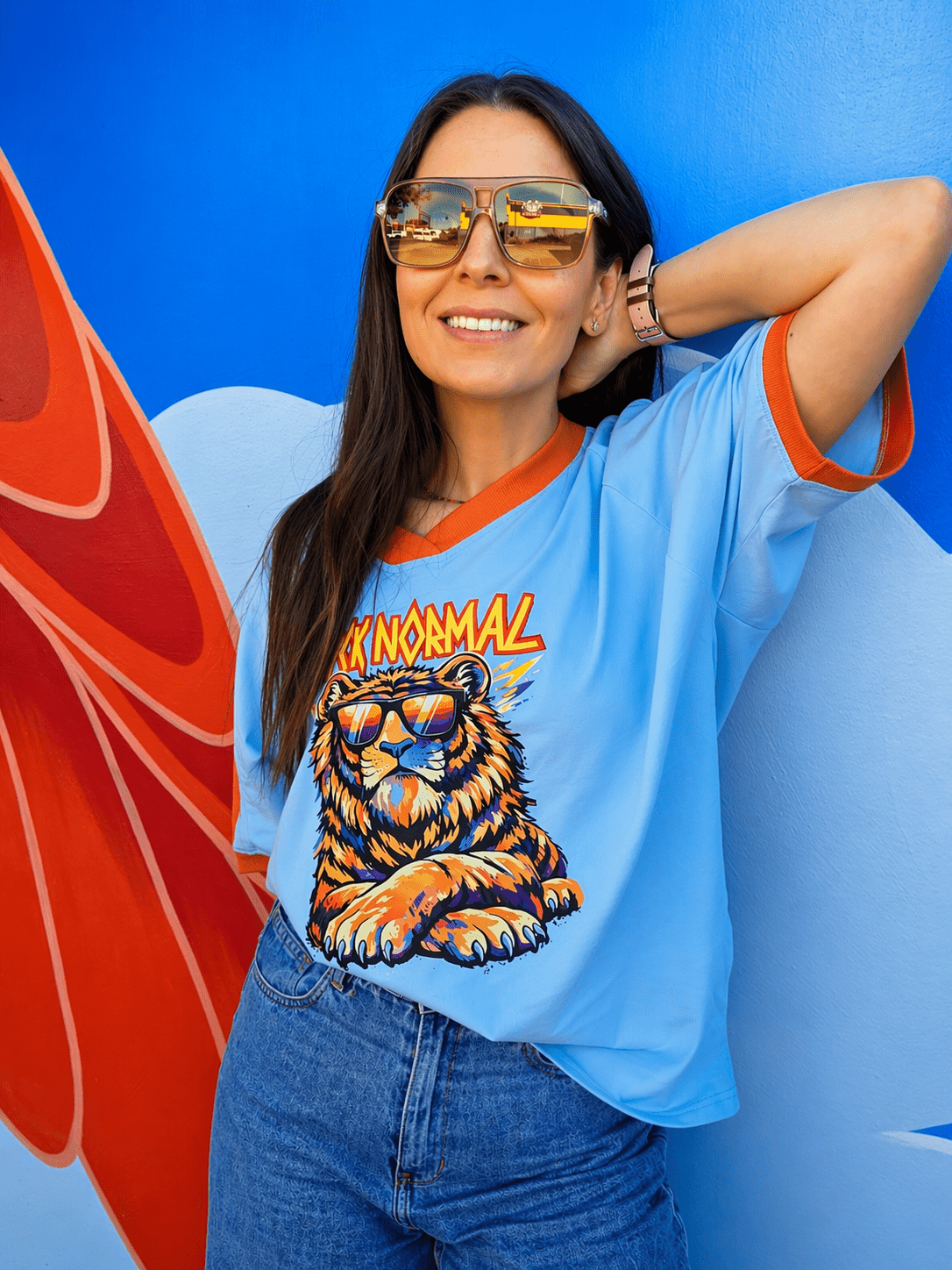 Limited Edition. Unisex Electric Roar Oversized Jersey